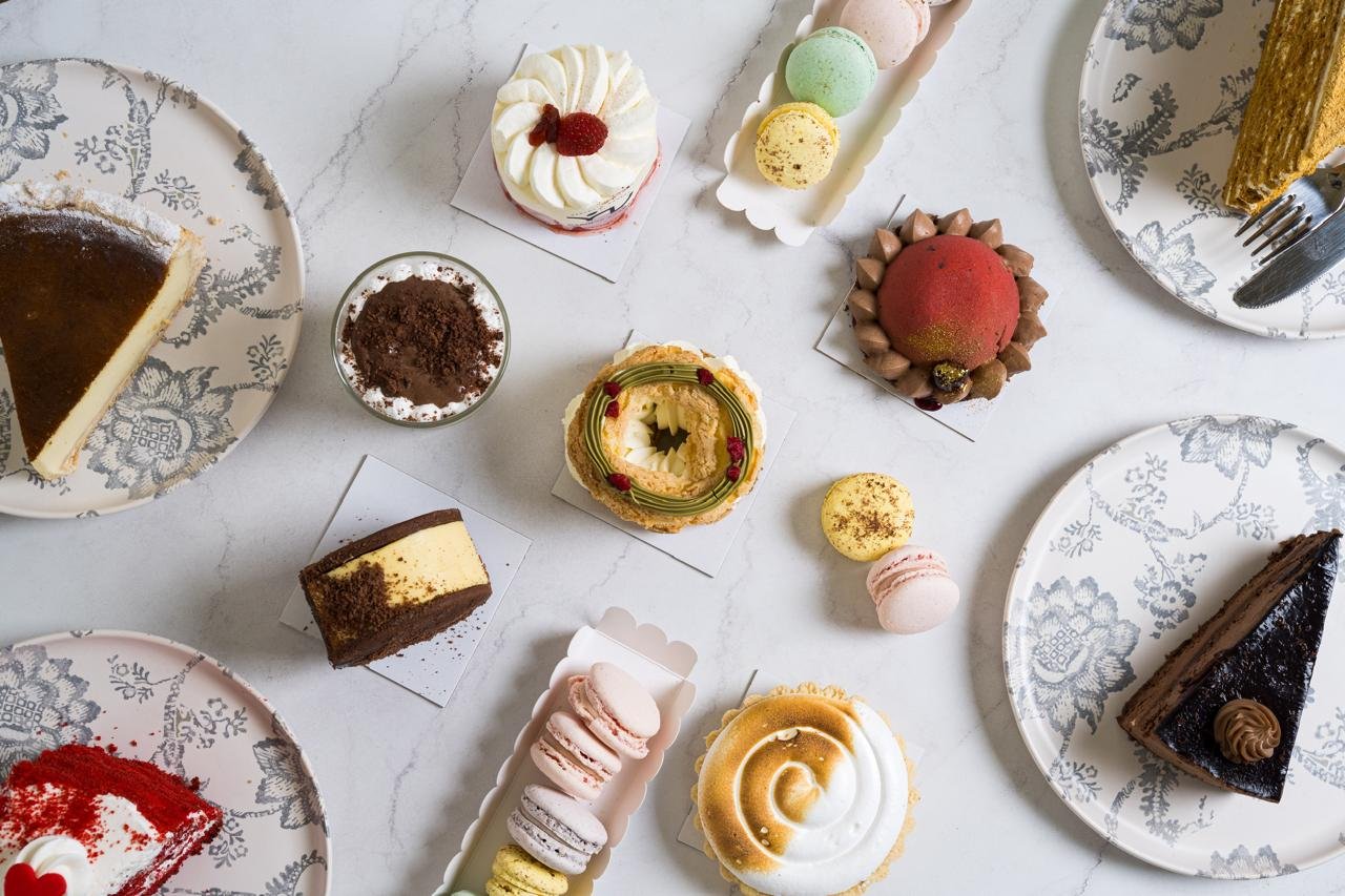 Decorative chocolate pastry from Marinos Kosmas